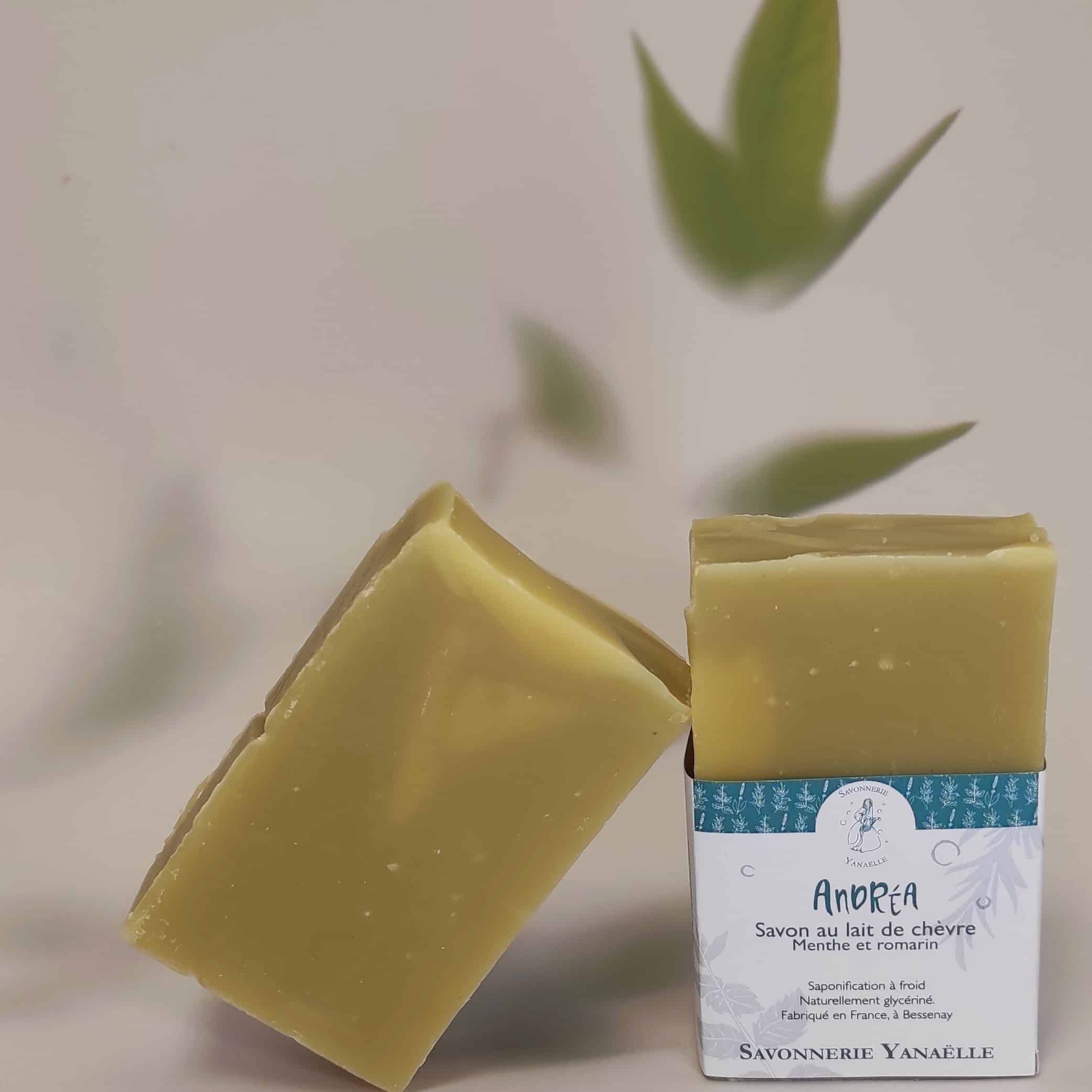 Savon au lait de Chèvre Andréa
