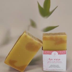 Savon au lait d'Ânesse Aube d'Argan