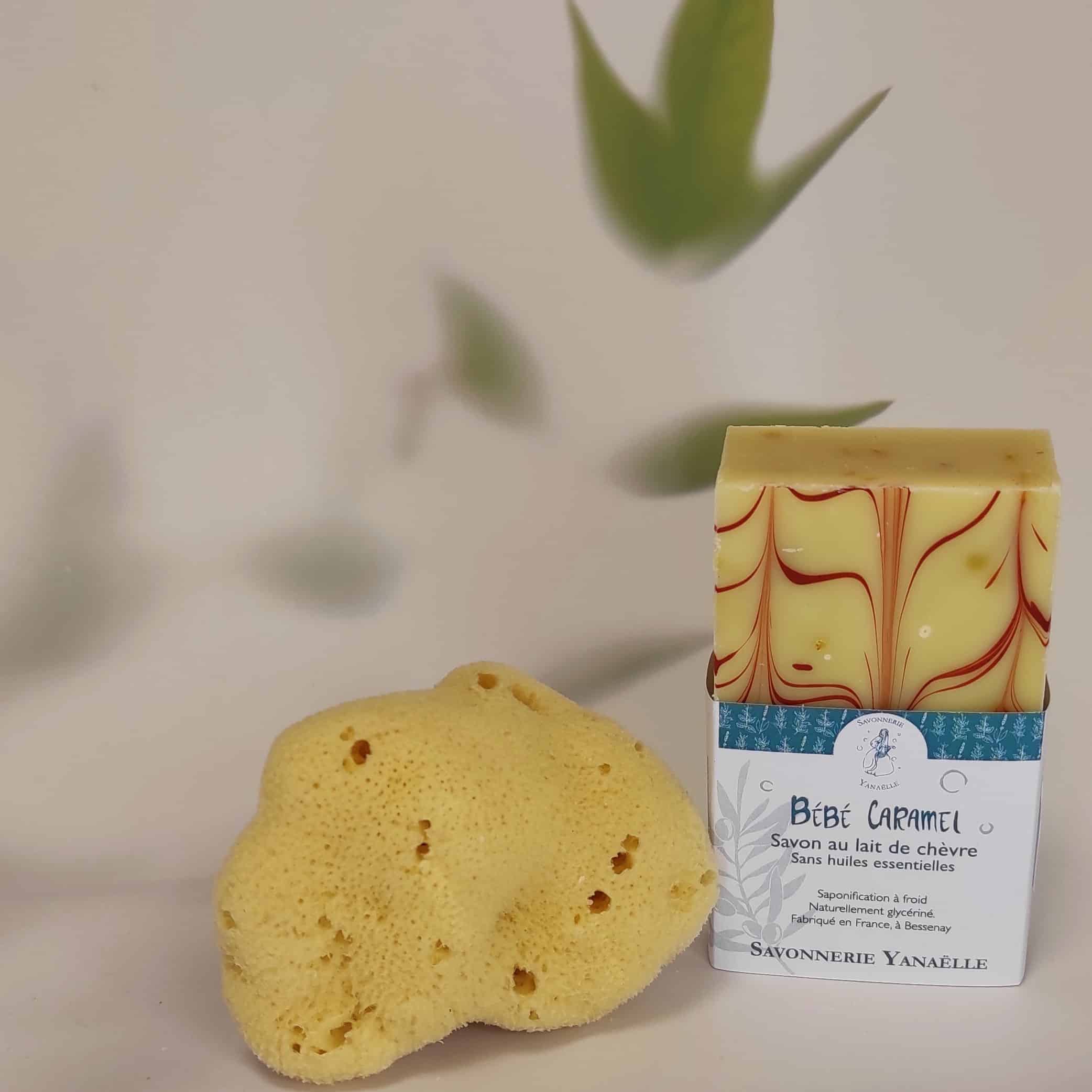 Savon au lait de Chèvre Bébé Caramel – Image 2