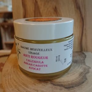 Baume visage anti-rougeur 50ml - Savonnerie Yanaëlle