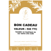 Bon cadeau de 50€ - Savonnerie Yanaëlle